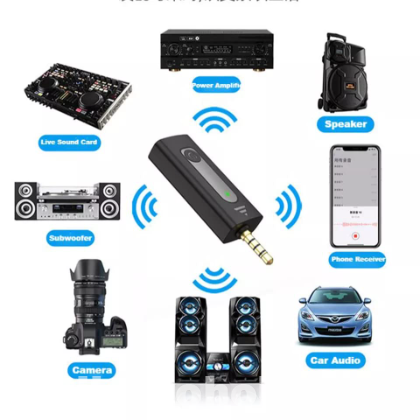 K35 Wireless Microphone For 3.5mm Supported Devices (1:1)